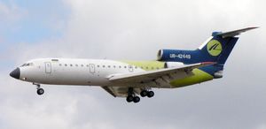 2005년 드니프로아비아 야코블레프 Yak-42