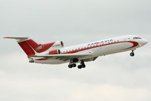 사라비아의 전 야코블레프 Yak-42D