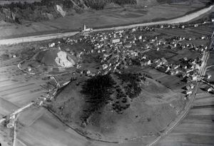 발터 미텔홀처가 400m 상공에서 촬영한 항공 사진 (1925년)