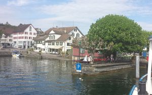 슈테파의 선착장과 항구