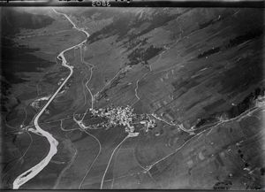 발터 미텔홀저의 3000m 상공에서 촬영한 항공 사진 (1923년)