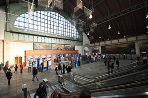 매표소의 모습.