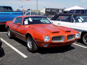 1972년 폰티액 파이어버드 포뮬러 455 H.O., 벌집 모양 그릴