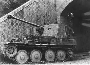 1944년 12월 이탈리아 전선에서 Marder III Ausf. M