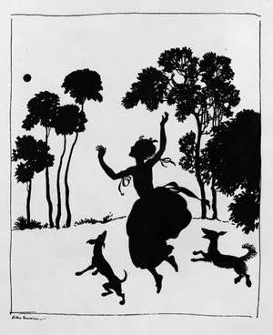 신데렐라 실루엣 삽화, 1919