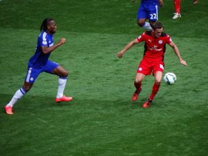 2014년 레스터 시티에서 뛰는 킹