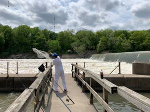 빅 블루 강의 로키 포드 방수로 낚시 구역 (2021)