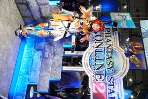 도쿄 게임 쇼 2017에서 판타시 스타 온라인 2 홍보