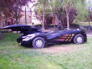 배트모빌 in 파르케 워너 마드리드