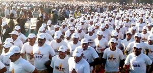 2013년 12월에 열린 「Run For Unity」의 모습