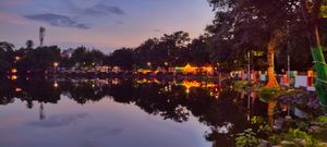 악샤르 비하르 - 바레일리 시빌 라인에 있는 호수