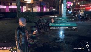 와치 독스: 리전에서 플레이어는 논플레이어 캐릭터(NPC)를 모집하여 해커 그룹 데드섹에 합류시킬 수 있다.