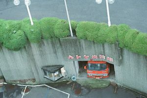 하토야 소방대의 소방차. 번호가 '41-26'이다.