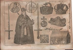 Acta Eruditorum에서 발췌한 1713년 전례복 그림