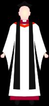 교구 사제 (수단 색상 변동)