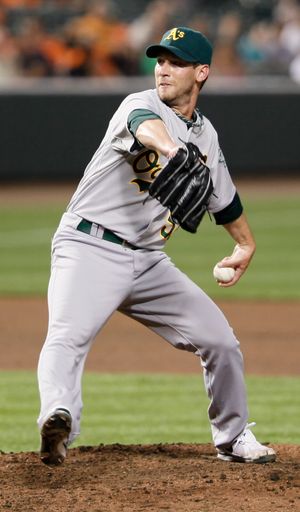 2011년 오클랜드 애슬레틱스 소속의 크레이그 브레슬로우