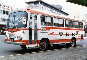 미쓰비시중공업 시기에 발매된 MR620 버스(1965년)