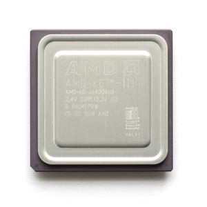 AMD K6-III 400 MHz 마이크로프로세서