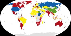 세계 각국의 우체통 색상