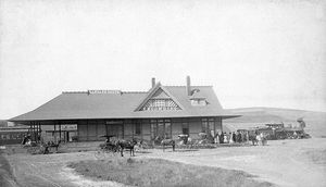 Atchison, Topeka and Santa Fe Railway 에스콘디도 역