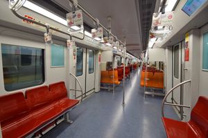 16호선 열차 내부