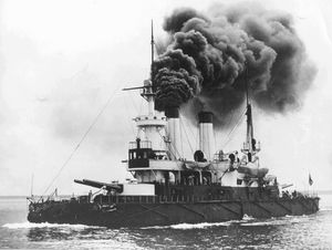 1901년의 아드미랄 세냐빈; 1905년에 미시마로 개명되었다.