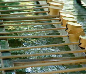 메이지 신궁(도쿄도 시부야구)의 물두멍