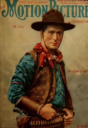 1917년 6월 모션 픽처 매거진 표지의 하트