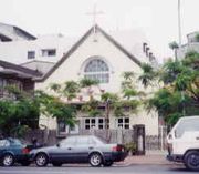 타이난 성공회(1926년 설립) 이후 대만 기독 장로교회 타이난 남문교회(1999년 촬영)