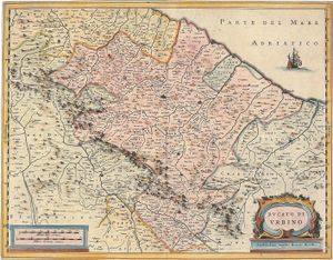 우르비노 공국(1635년 발행 지도)