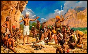 1800년대 문다족 반란의 삽화