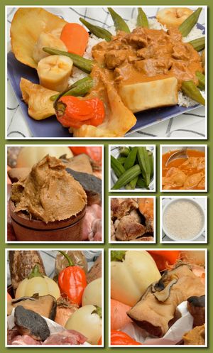 세네갈식 마페와 채소