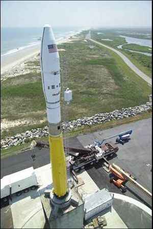 발사 대기 중인 미노타우르