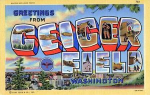 제2차 세계 대전 당시 가이거 비행장 엽서