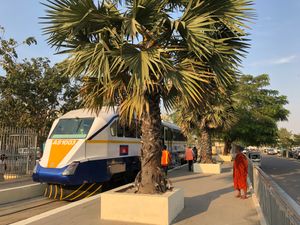 프놈펜 캄보디아 공항의 페로비아스 델 바히오 DSU