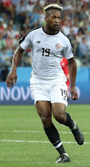 2018년 FIFA 월드컵에서 코스타리카와 함께한 와스톤