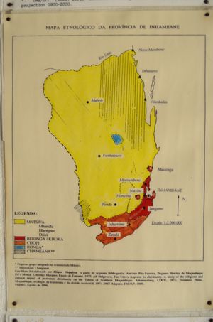 이냠바느주 민족 지도