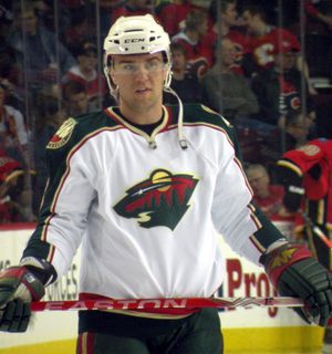 미네소타 와일드 선수 시절의 지들리츠키