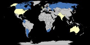 국가별 인간 복제 합법성