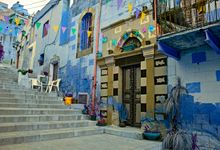 오스만 제국 시대의 모습을 보여주는 옛 시가지 거리