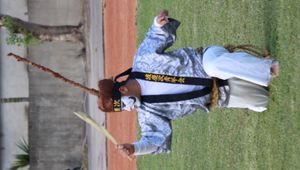 요미탄 촌 토케시 청년회의 에이사 공연