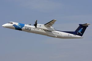 SATA 에어 아소르스 봄바디어 대쉬 8 Q400