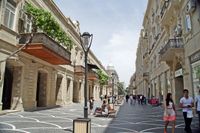 바쿠의 니자미 거리