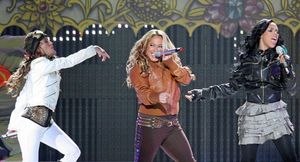 2008년 10월 공연 중인 치타 걸스