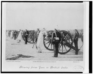 영국령 인도에서의 총살형
