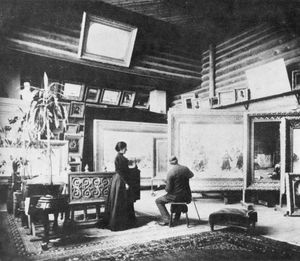 베레샤긴의 아틀리에; 1890년대