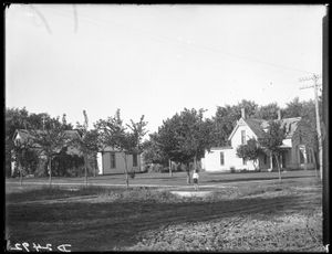 1907년경 커니의 거리, 주택과 사람