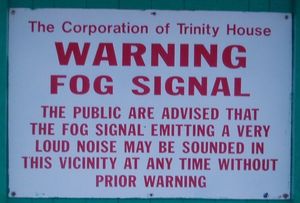 트리니티 하우스 경고문