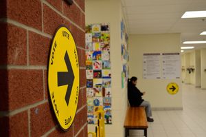 선거 당일 투표소