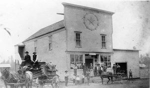 오번의 첫 번째 상점, 1886년